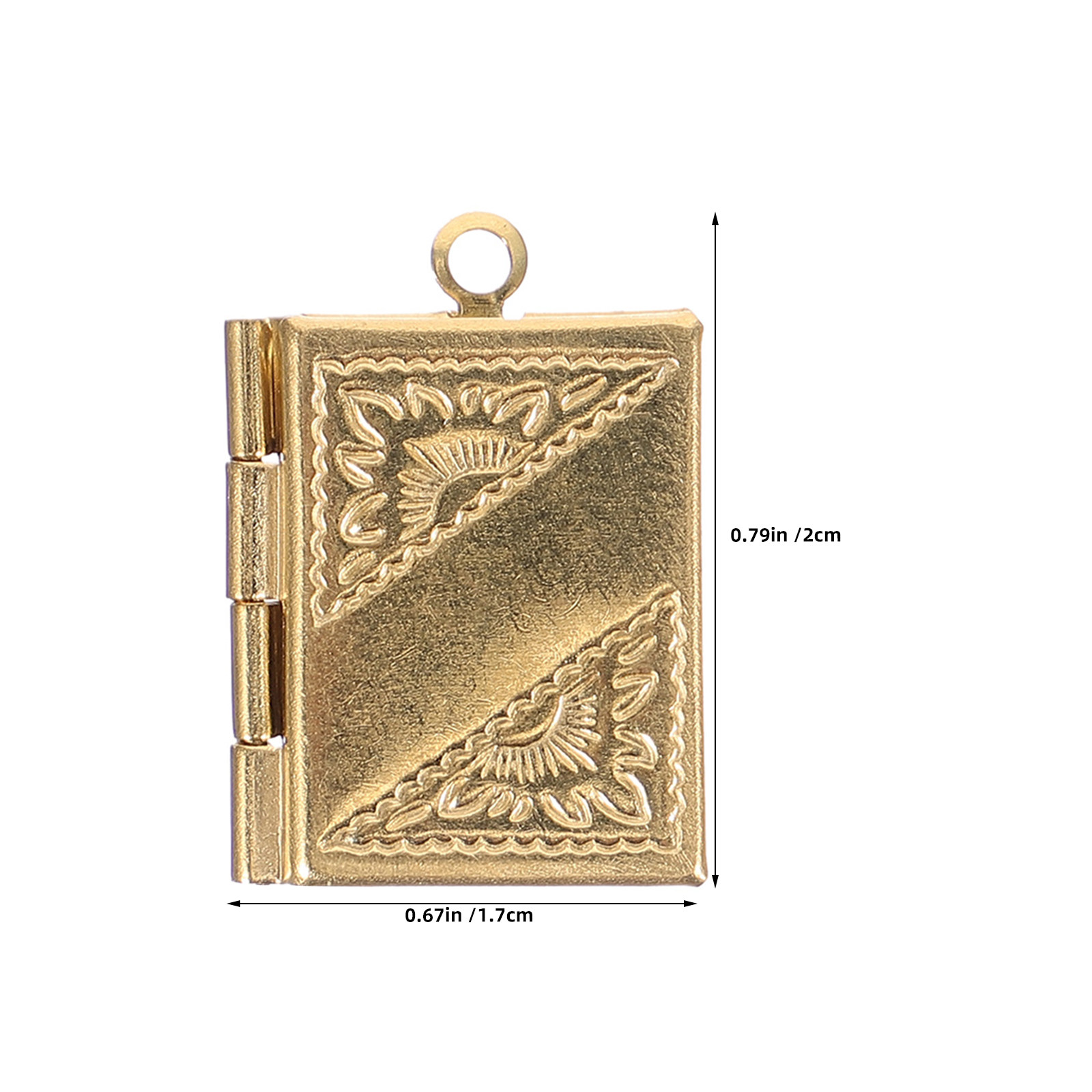 20Pcs Copper Open Book Locket  - Jewelry Making Books review and price