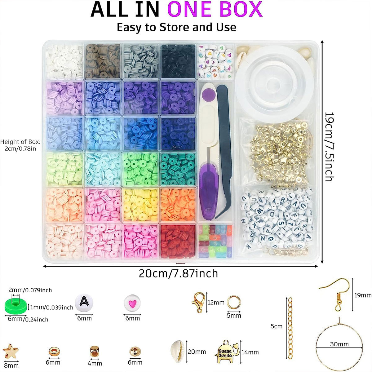 6000 Pcs 24 Colors Flat Round  - Jewelry Making Tutorials review and price