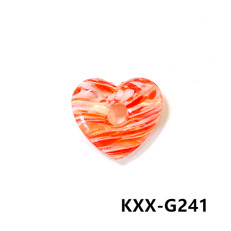 2pcs Mini Hollow Heart Glass B - Jewelry Making Ideas With Beads review and price