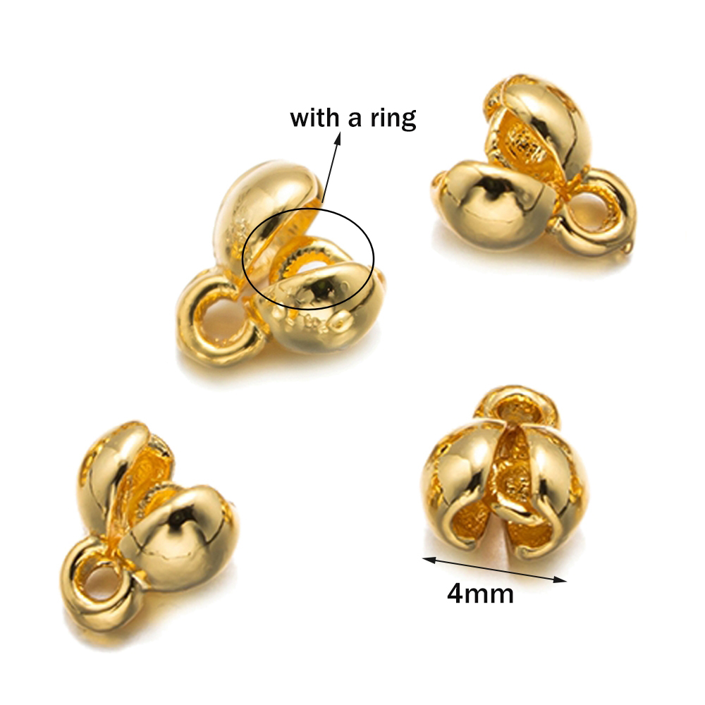 20pcs 18K Gold Plated Crimp En - Eyepin Ball End review and price