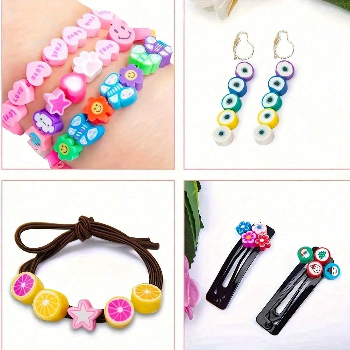 1450/1200/250pcs Polymer Clay  - Jewelry Making Yarn review and price