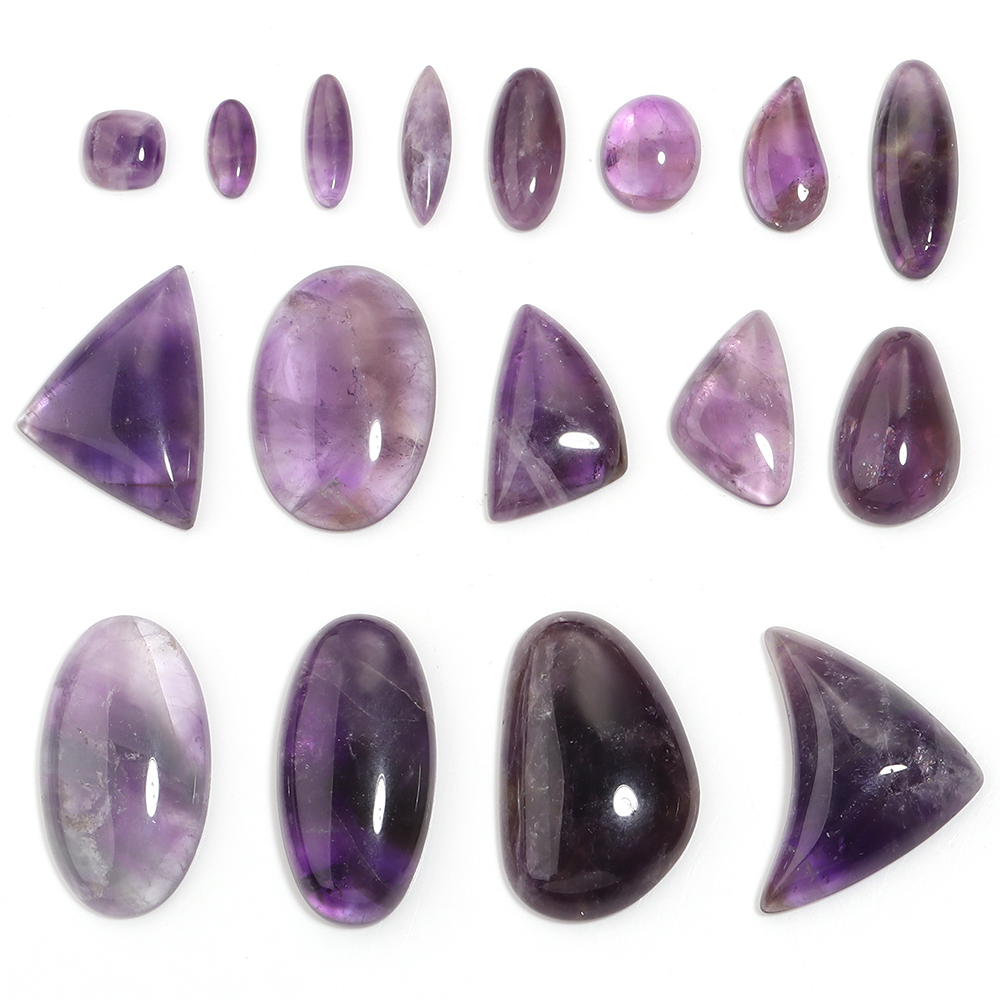 5pcs/lot Irregular Purple Crys - Crystal Bead Mix review and price