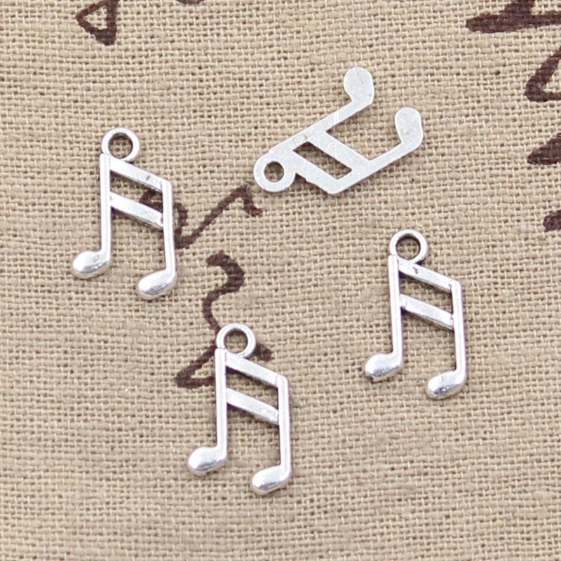 100pcs Charms Lovely Musical N - Jewelry Making Notes review and price