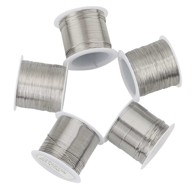 1roll Stainless Steel 0.2 0.3  - Jewelry Making Yarn review and price