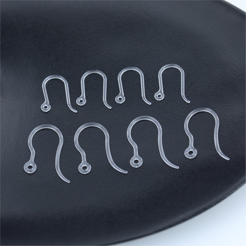 40pcs Clear Plastic Earring Ho - Jewelry Making Yarn review and price