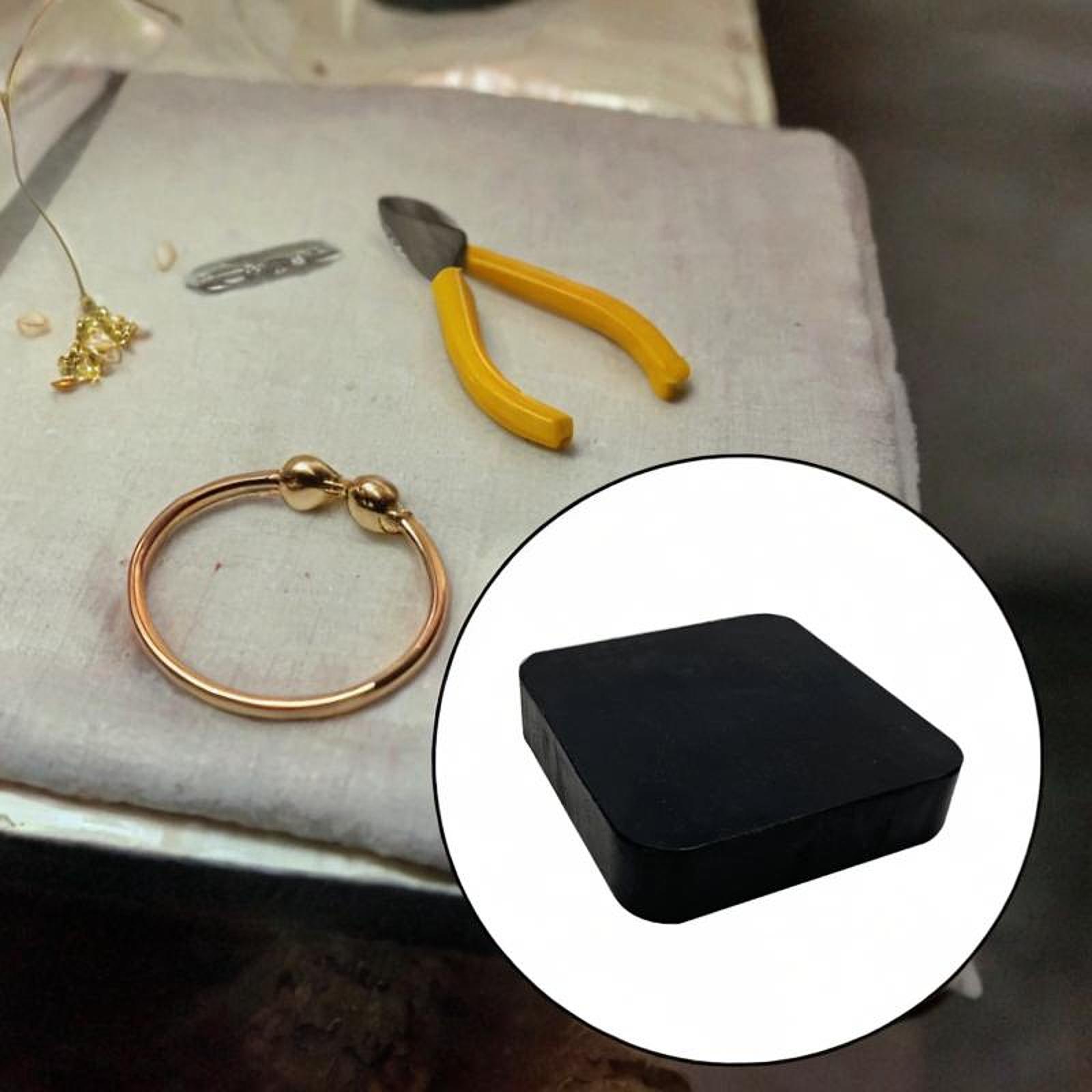 Rubber Bench Block for Jewelry - Xtool Jewelry Making review and price