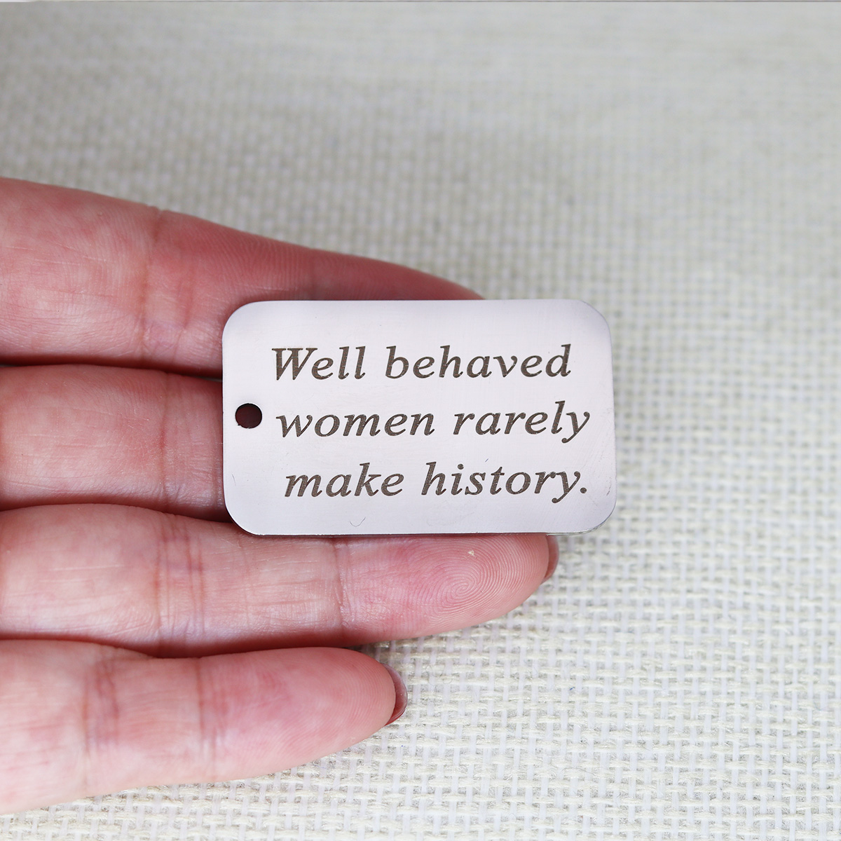 2pcs/Lot Well Behaved Women Ra - Jewelry Making History review and price
